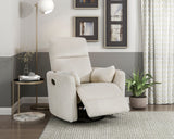 Traverse Beige Swivel Glider Reclining Chair