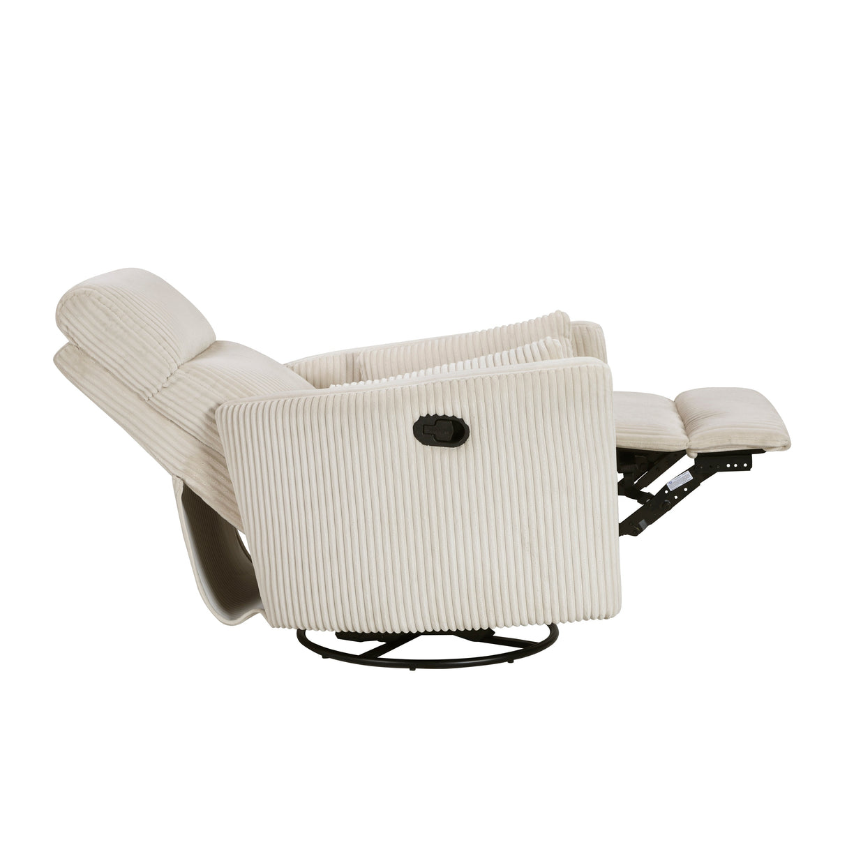 Traverse Beige Swivel Glider Reclining Chair