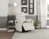 Traverse Beige Swivel Glider Reclining Chair
