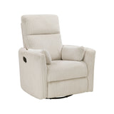Traverse Beige Swivel Glider Reclining Chair