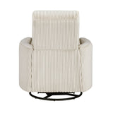 Traverse Beige Swivel Glider Reclining Chair