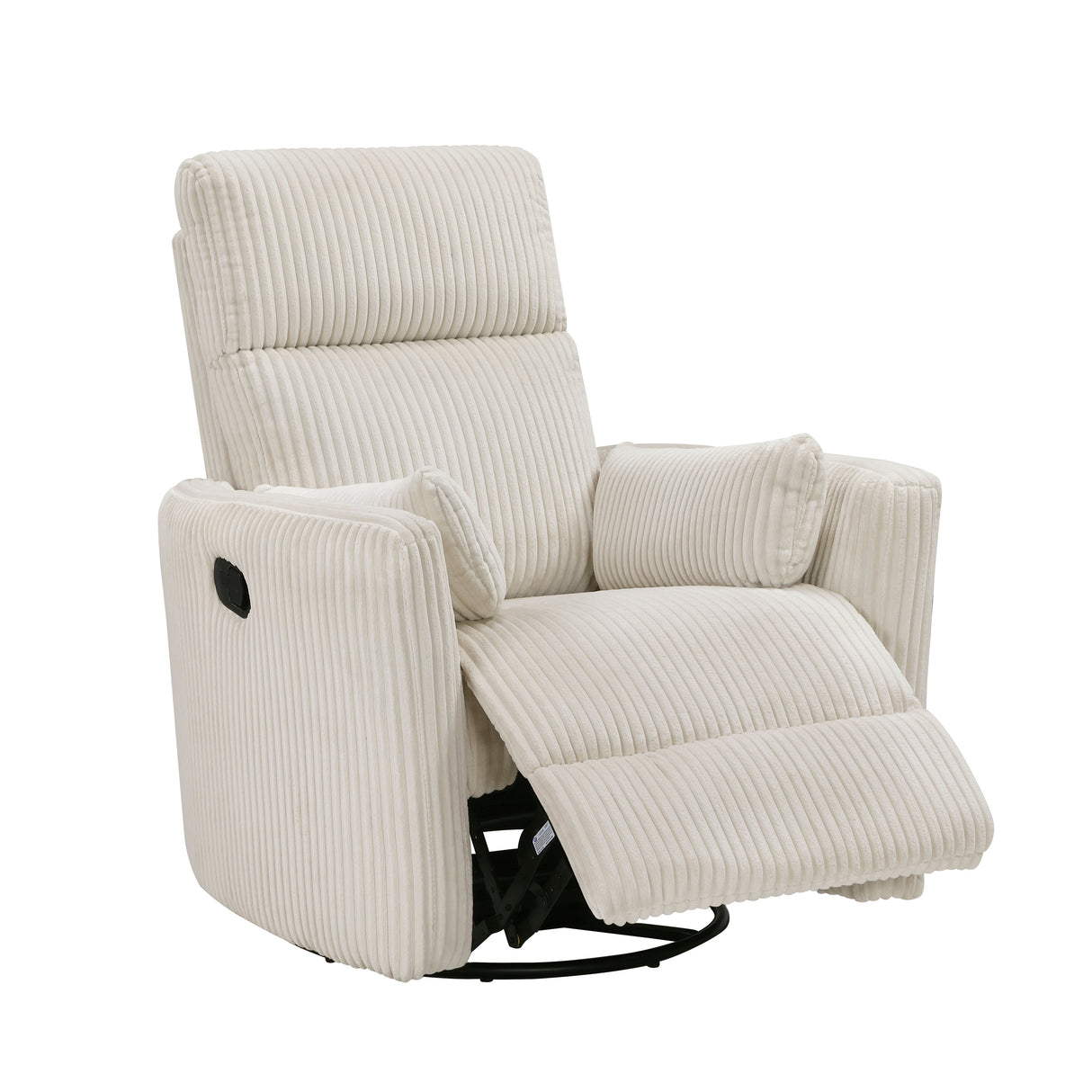 Traverse Beige Swivel Glider Reclining Chair