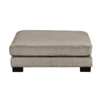 Traverse Taupe Ottoman by Homelegance at Eve Furniture