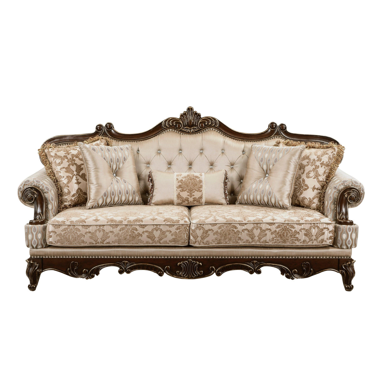 Balthasar Brown Sofa by Homelegance at Eve Furniture