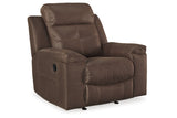 Jesolo Coffee Reclining Sofa and Loveseat with Recliner