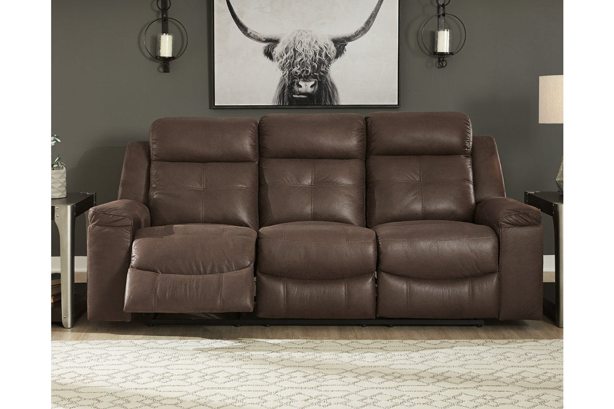 Jesolo Coffee Reclining Sofa and Loveseat