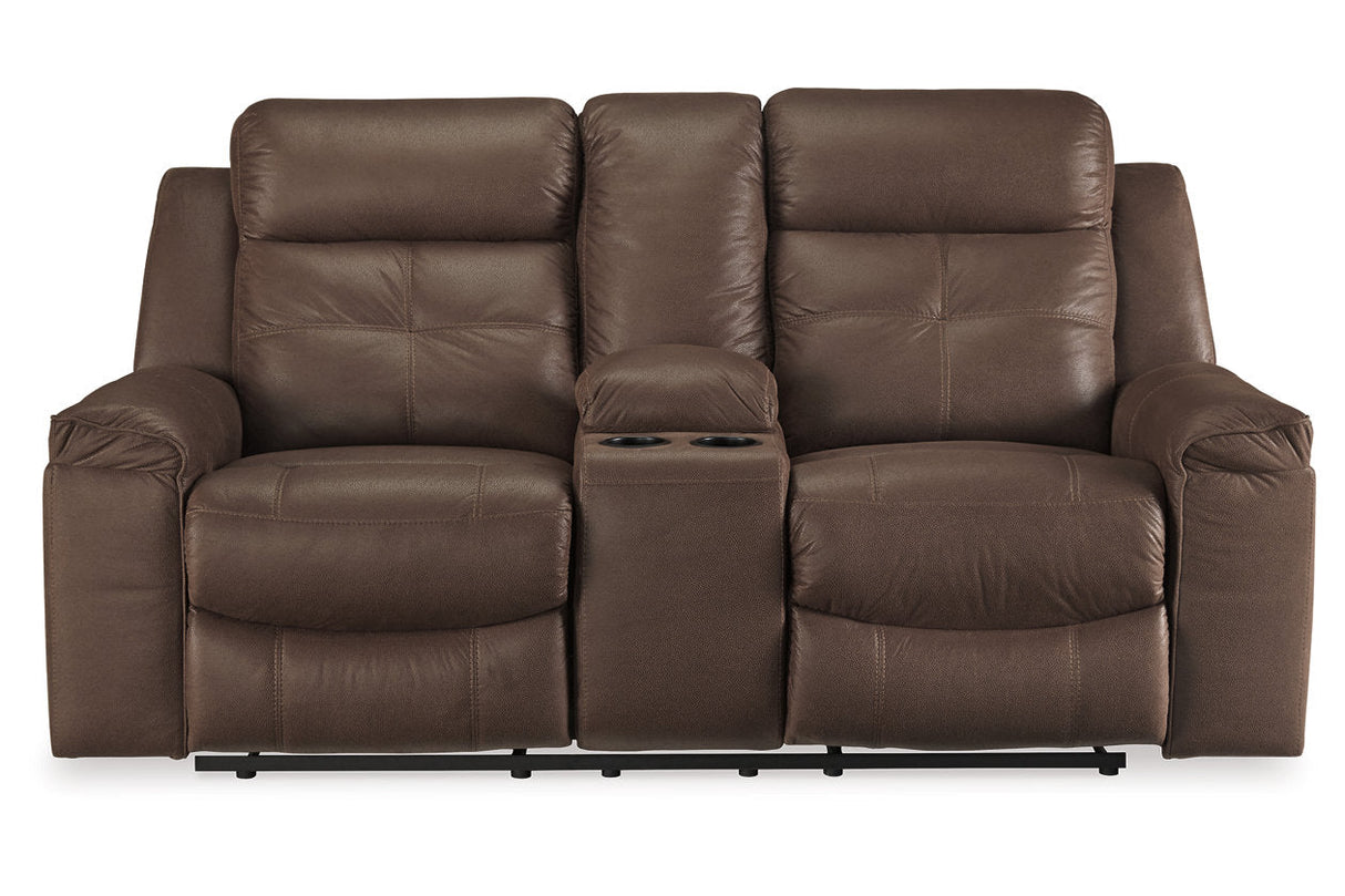 Jesolo Coffee Reclining Sofa and Loveseat with Recliner