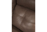 Jesolo Coffee Reclining Sofa and Loveseat with Recliner