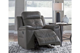 Jesolo Dark Gray Reclining Sofa and Recliner