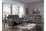 Jesolo Dark Gray Reclining Sofa