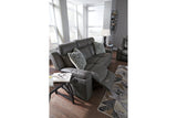 Jesolo Dark Gray Reclining Sofa, Loveseat and Recliner