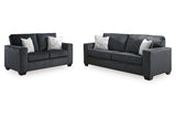 Altari Slate Sofa and Loveseat