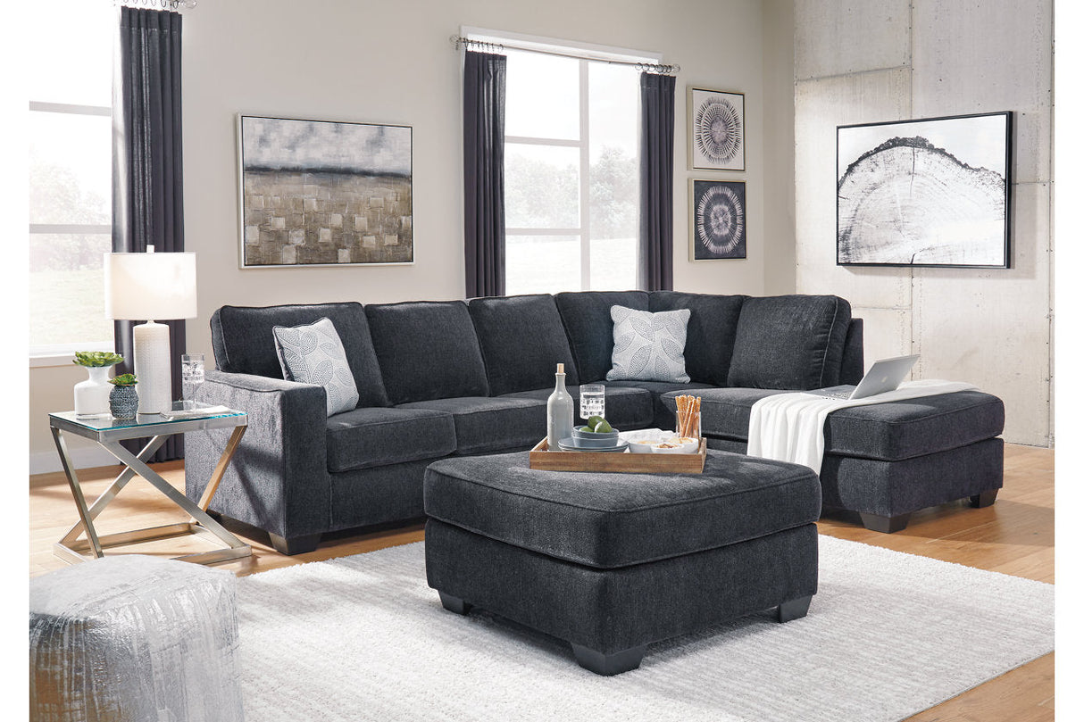 Altari Slate 2-Piece Sleeper Sectional with Chaise