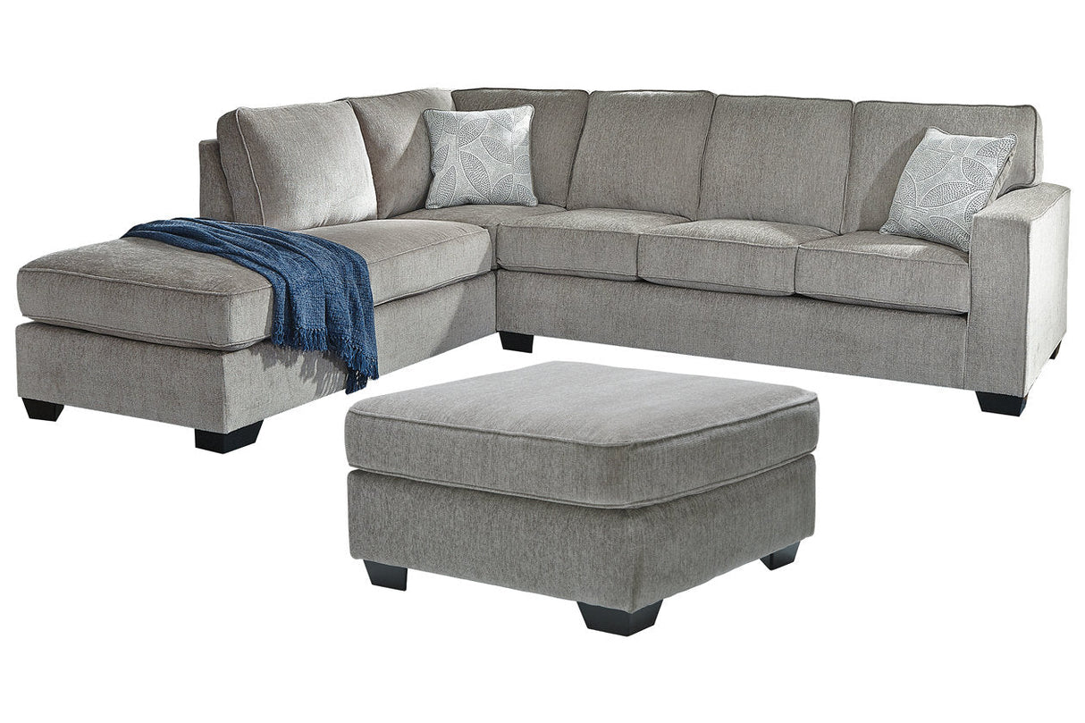 Altari Alloy 2-Piece Sectional with Ottoman