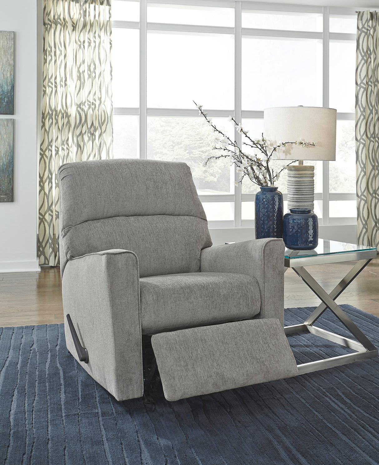 Altari Alloy 2-Piece RAF Chaise Sleeper Sectional