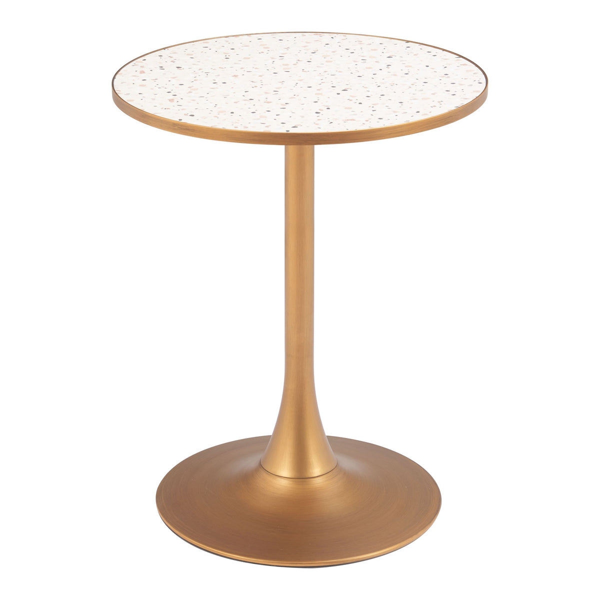 Bite Bistro Table Beige & Gold - Image 3