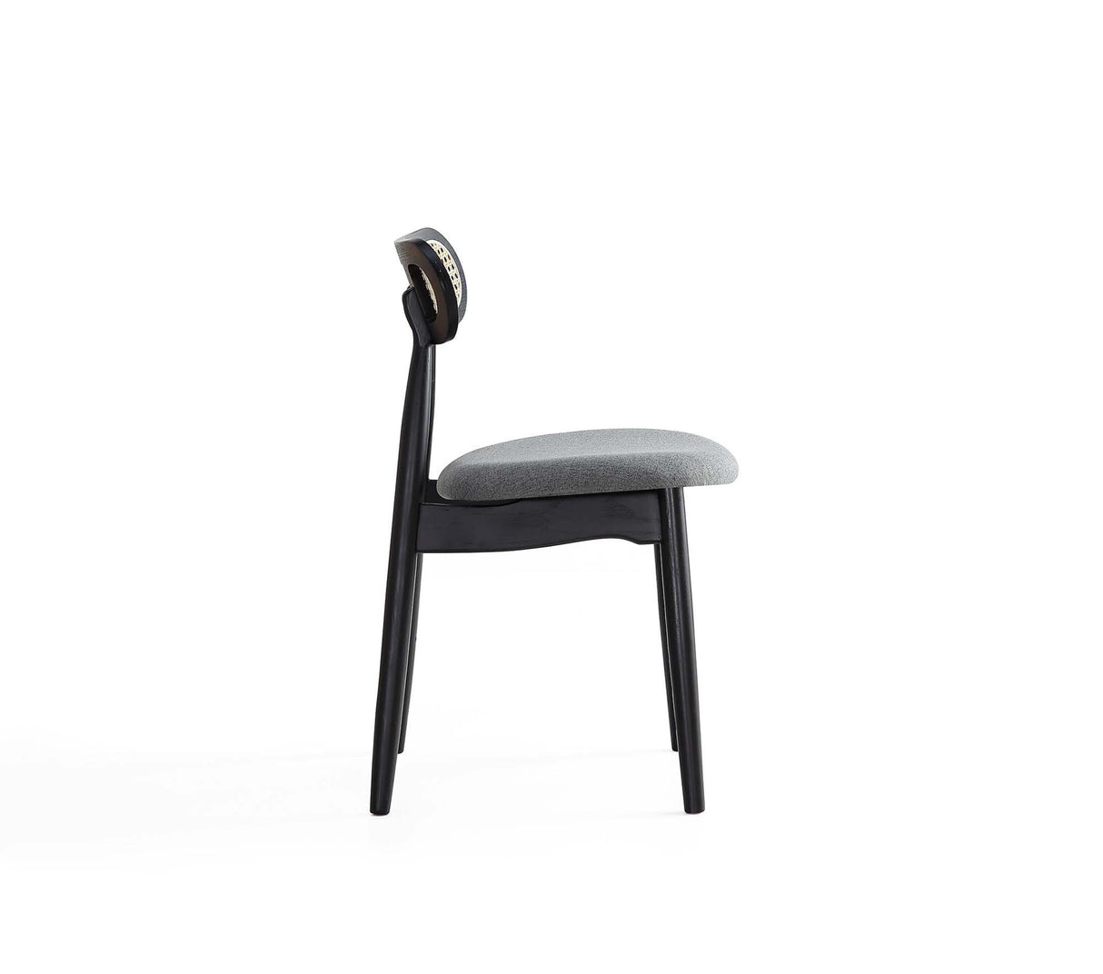 9-Piece Rockaway 70.86 Dining Set in Black with 8 Colbert Dining Chairs by Manhattan Comfort at Eve Furniture