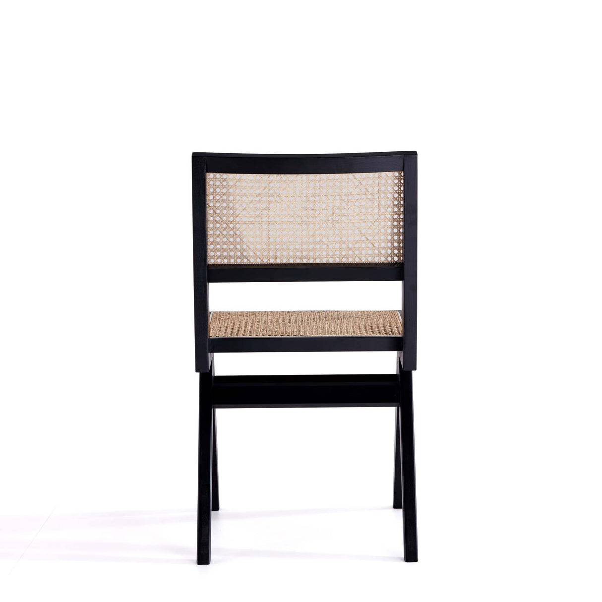 9-Piece Rockaway 70.86 Dining Set in Black with 8 Hamlet Side and Arm Chairs by Manhattan Comfort at Eve Furniture
