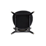 9-Piece Rockaway 70.86 Dining Set in Black with 8 Paragon 1.0 Dining Chairs by Manhattan Comfort at Eve Furniture