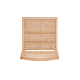 9-Piece Rockaway 70.86 Dining Set in Nature with 8 Hamlet Side and Arm Chairs by Manhattan Comfort at Eve Furniture