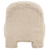 Lacombe Latte Faux Fur Accent Chair by Coaster at Eve Furniture