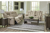 Hindmarsh Stone Power Reclining Living Room Set