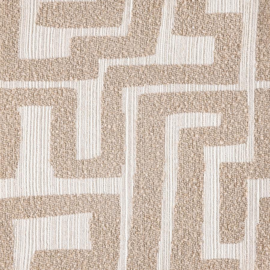 Eimer Camel Geometric Jacquard Accent Chair by Coaster at Eve Furniture