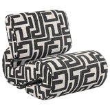 Eimer Black Geometric Jacquard Accent Chair by Coaster at Eve Furniture