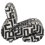 Eimer Black Geometric Jacquard Accent Chair by Coaster at Eve Furniture
