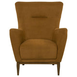 Catala Rust/Coffee Upholstered High Back Accent Chair by Coaster at Eve Furniture