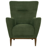 Catala Matcha/Coffee Upholstered High Back Accent Chair by Coaster at Eve Furniture