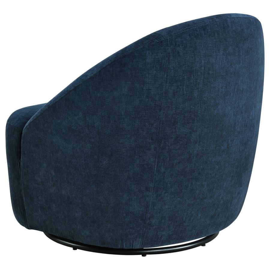 Leon Navy Accent Chair by Coaster at Eve Furniture