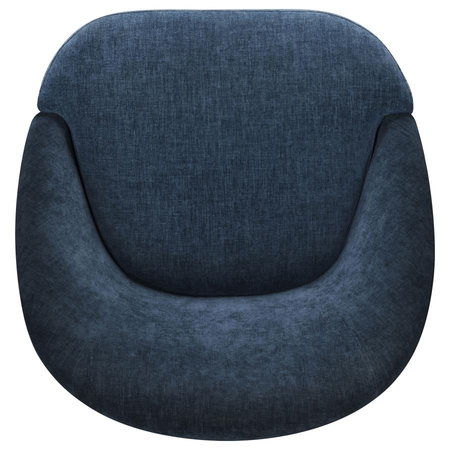 Leon Navy Accent Chair by Coaster at Eve Furniture