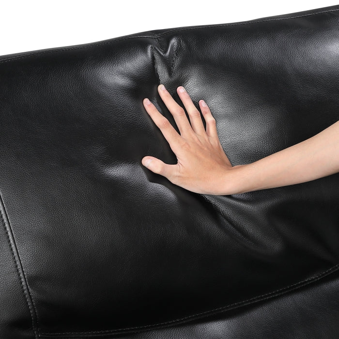 Maverick Black Reclining Chair by Homelegance at Eve Furniture