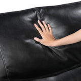 Maverick Black Reclining Chair by Homelegance at Eve Furniture