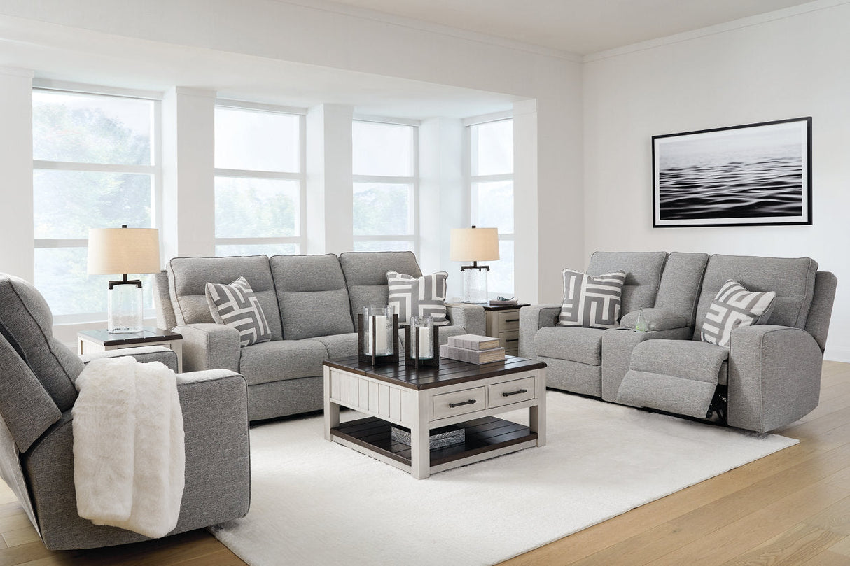 Biscoe  Power Reclining Sofa, Loveseat and Recliner