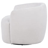 Hudson Sand Fabric Swivel Accent Chair by Coaster at Eve Furniture