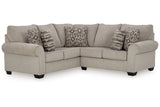 Claireah Umber 2-Piece LAF Sectional