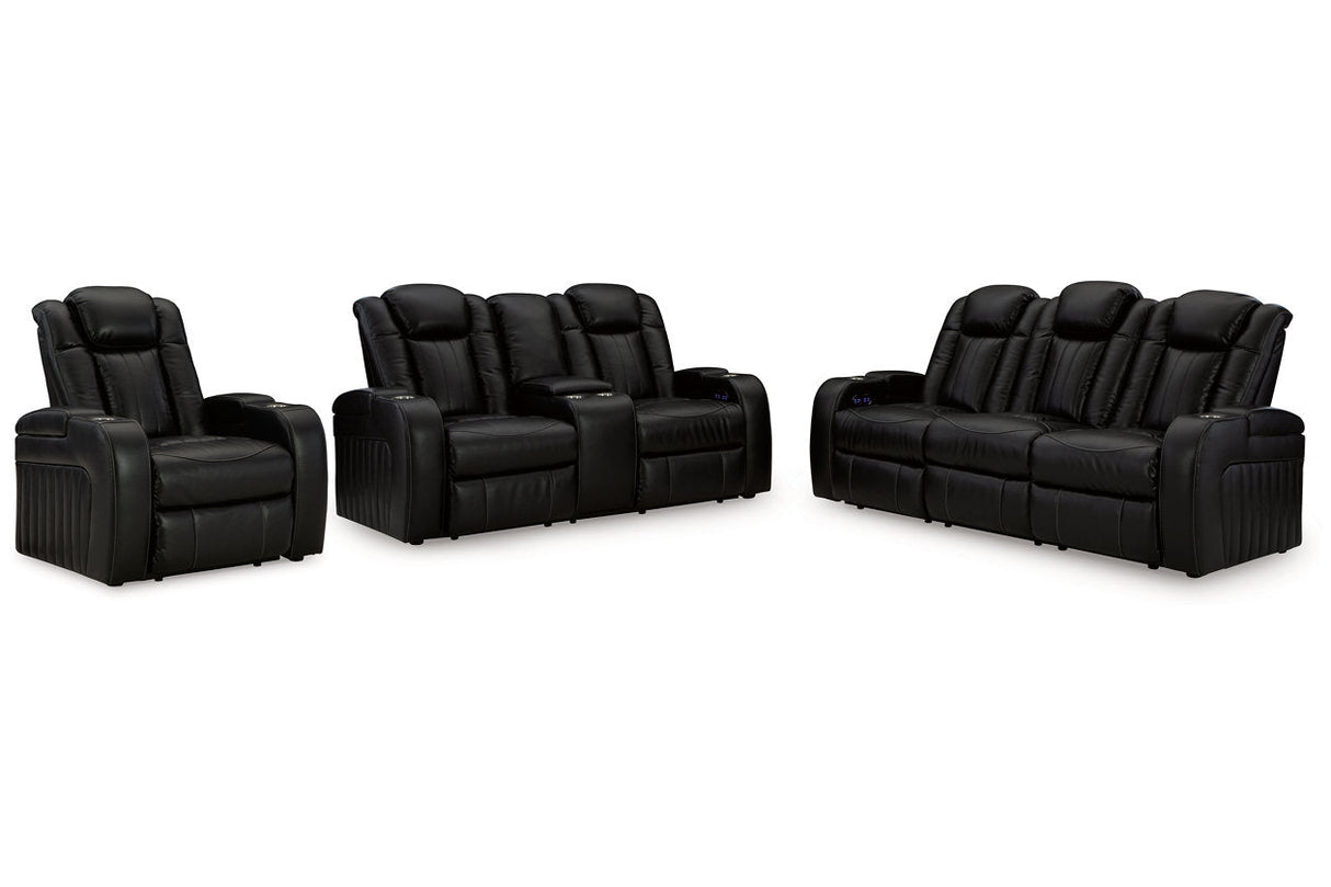 Caveman Den  Power Reclining Sofa, Loveseat and Recliner