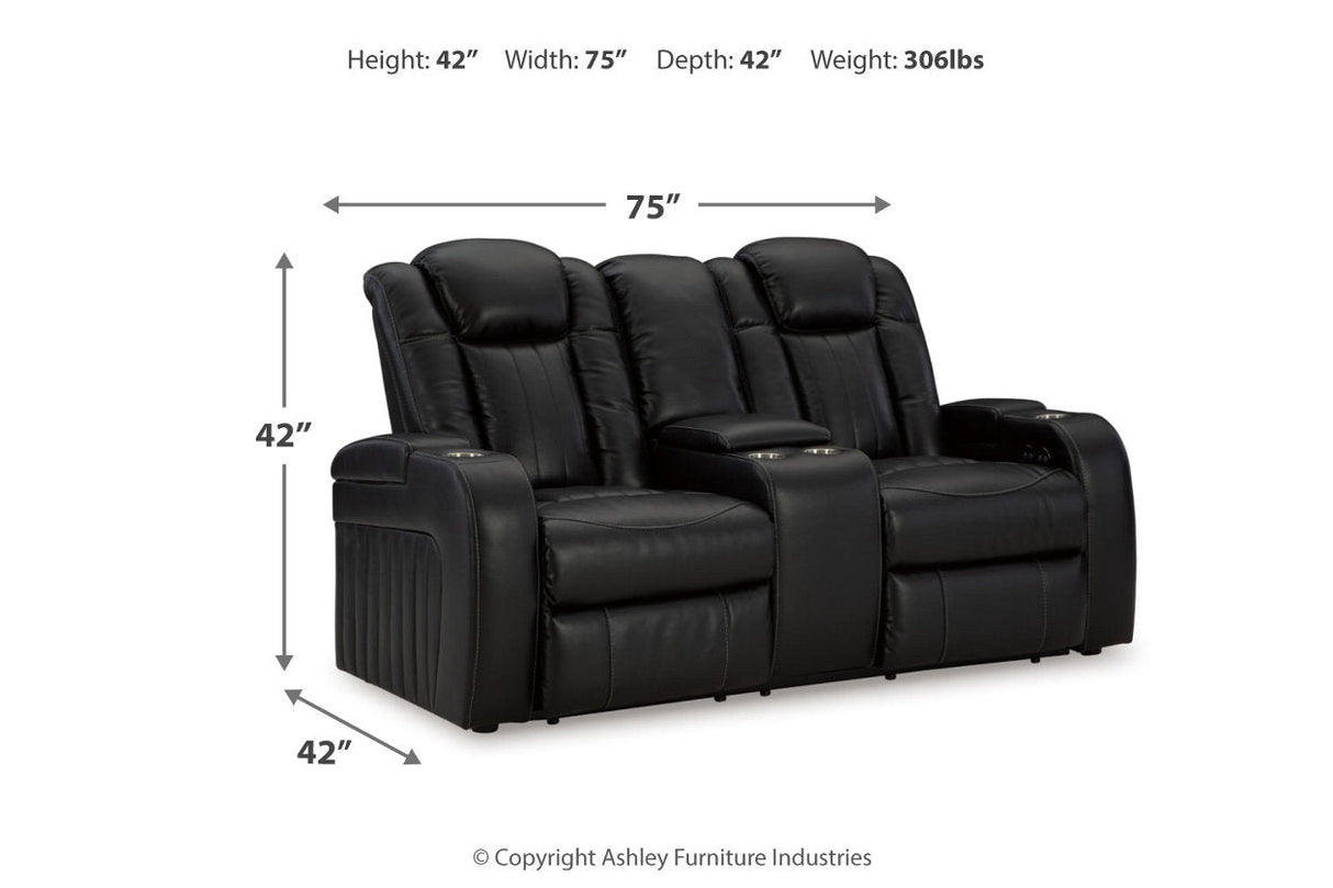 Caveman Den  Power Reclining Sofa, Loveseat and Recliner