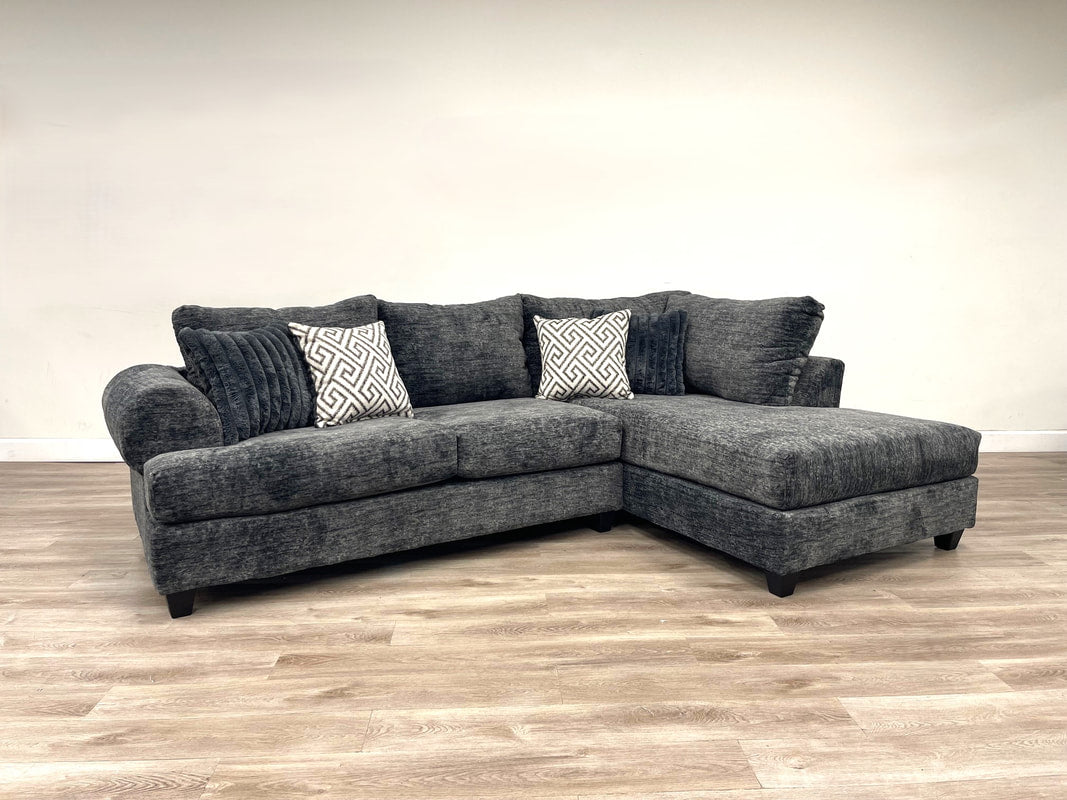 910 Charcoal- Sectional