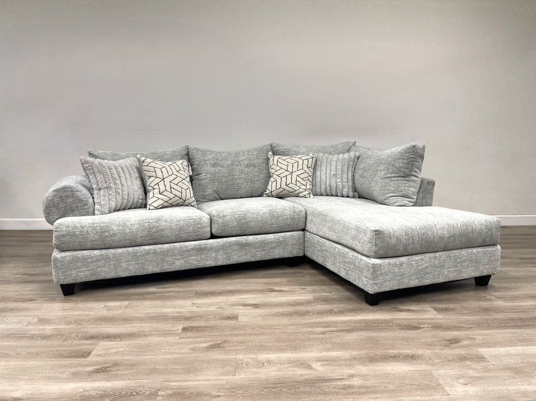 910 Gray Sectional