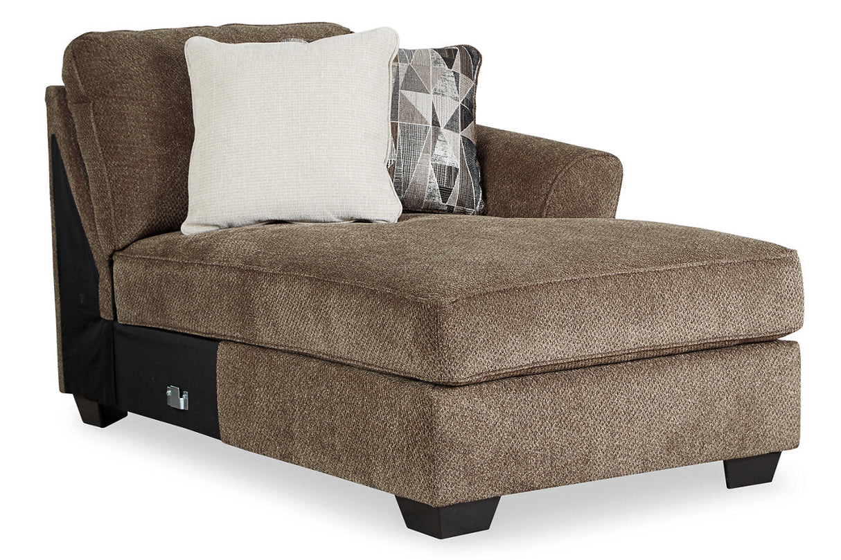 Graftin  3-Piece Sectional and Ottoman