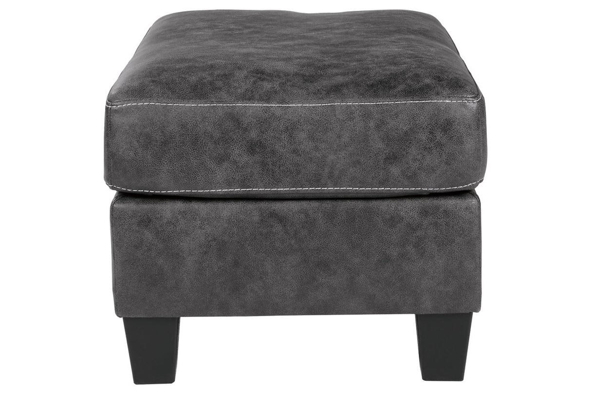 Venaldi Gunmetal Ottoman