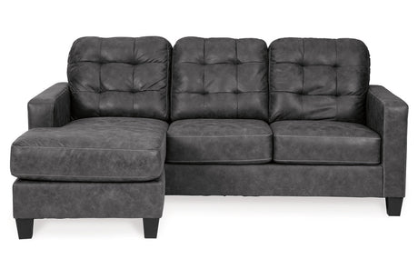 Venaldi Gunmetal Sofa Chaise and Chair