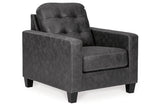 Venaldi Gunmetal Sofa Chaise and Chair