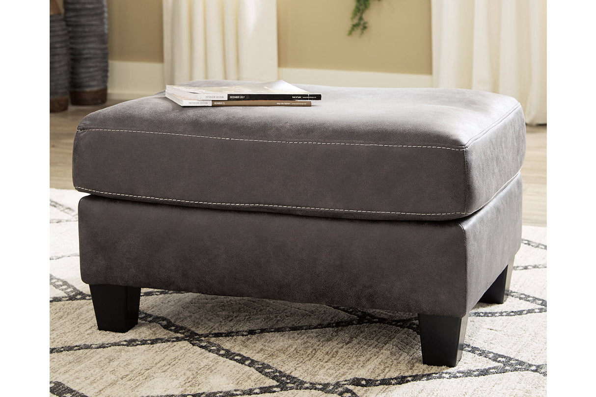 Venaldi Gunmetal Ottoman