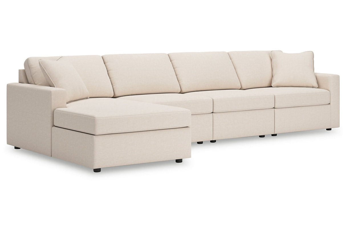 Modmax Oyster 4-Piece Sectional with Chaise