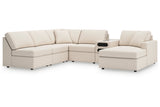 Modmax Oyster 6-Piece Sectional with Chaise