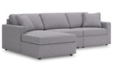 Modmax Granite 3-Piece Sectional with Chaise